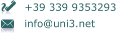 +39 339 9353293  info@uni3.net